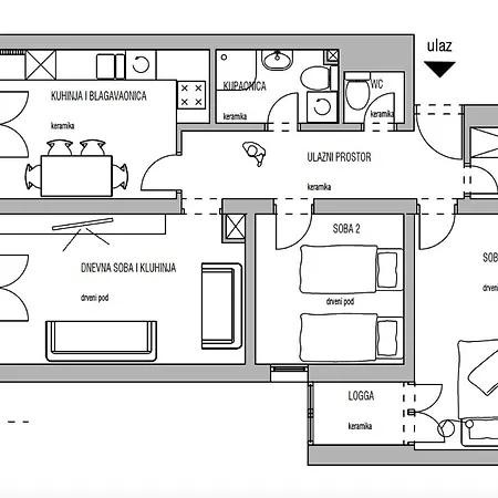 Apartmán Spacious 2 Bedroom With Private Parking *